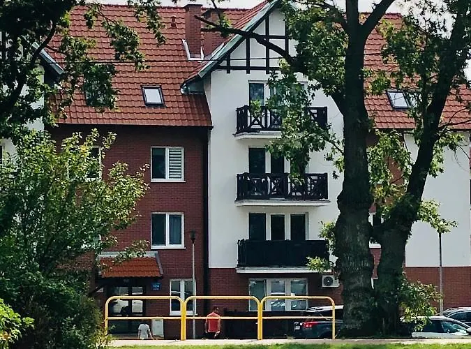 Mierzeja - Lesny Zaulek, Sztutowo, Z Klimatyzacja Lägenhet *